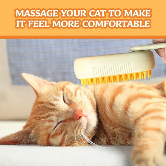 3-in-1 Cat Steam Brush